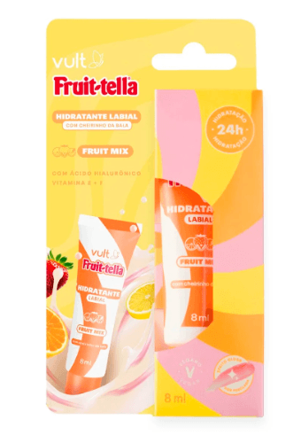 Hidratante Labial Fruit Mix Fruit-Tella Vult - 8ml