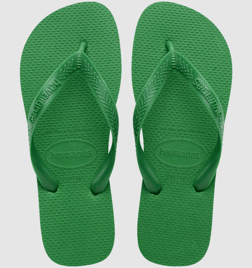 Chinelo Havaianas Top Verde Pátria Tamanho - 35/36