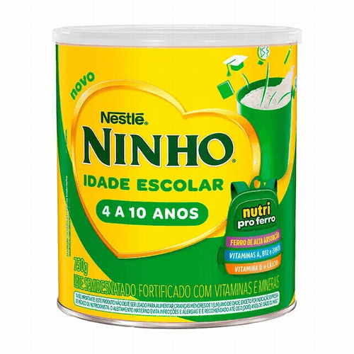 Ninho Idade Escolar 4 à 10 Anos - 750g