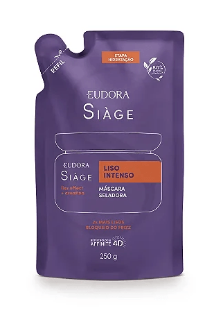 Máscara Capilar Siáge Refil Liso Intenso - 250g
