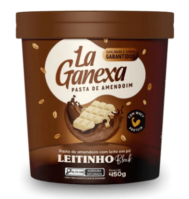 Pasta de Amendoim Leitinho Black - 450g