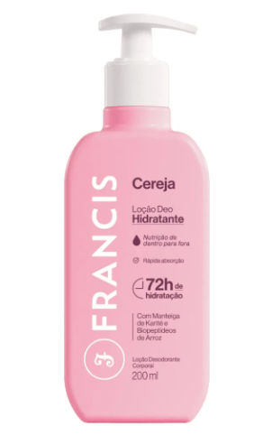 Hidratante Francis Cereja Rosa - 200ml