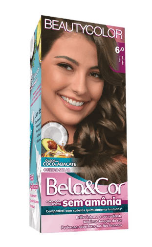 Tintura Beauty Color Sem Amônia 6.0 - Louro Escuro