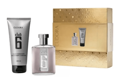 Kit Club 6 Deo Colônia 95ml + Loção Desodorante Corpo Club 6 200
