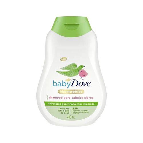 Shampoo Dove baby - Cabelos Claros - 400ml