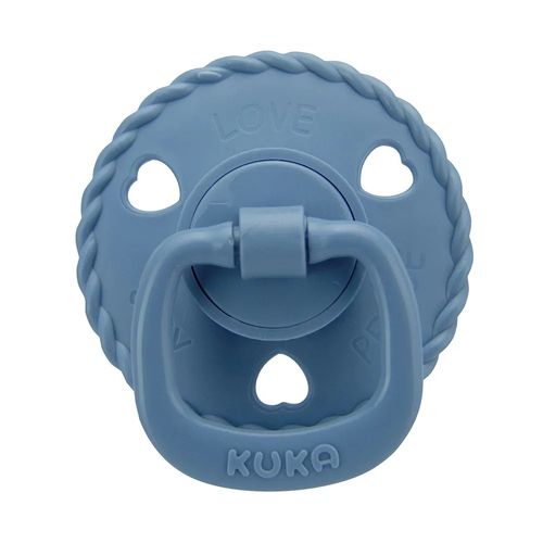 Chupeta Kuka Classic Azul Bico Redondo N2