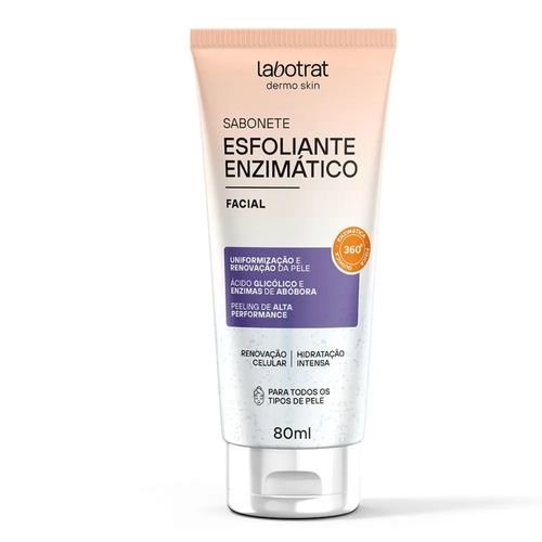 Sabonete Facial Esfoliante Enzemático Labotrat 80ml
