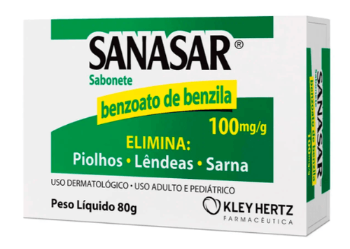 Sanasar 100mg/g Hertz Sabonete 80g