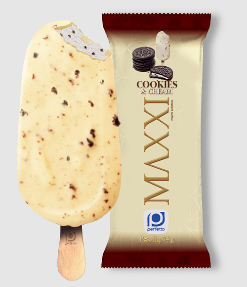 Picolé Maxxi Cookies And Cream - Perfetto