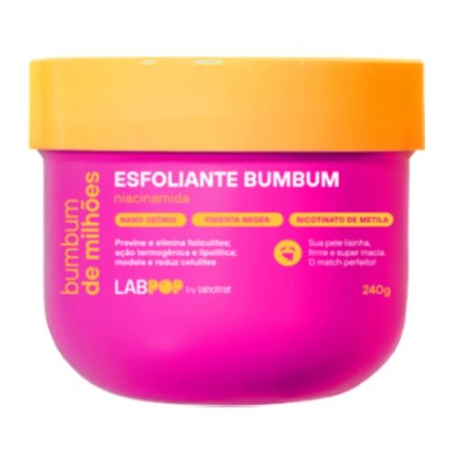 Esfoliante Labotrat Labpop Bumbum Milhões - 240g