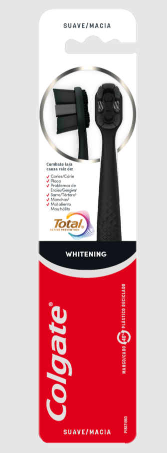 Escova Dental Colgate Total Whitening Restore Soft - 2 Uni