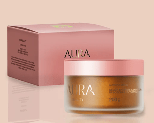 Iluminador Geleia Radiante Aura Beauty Aurora Shine - 200g