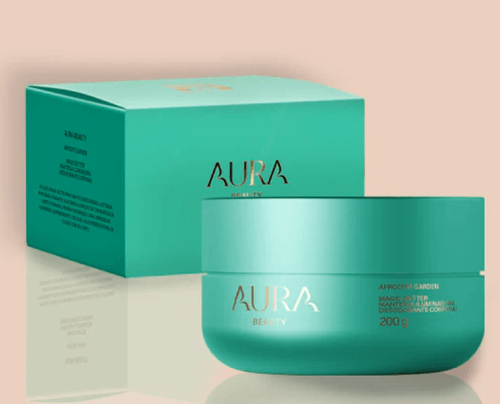 Manteiga Iluminadora Aura Beauty Afrodite Garden - 200g