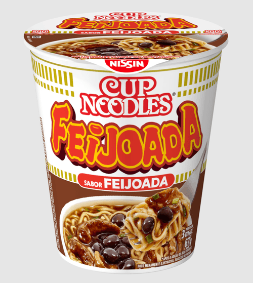 Macarrão Instantâneo Sabor Feijoada Cup Noodles - 67g