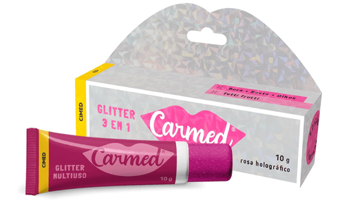 Carmed Glitter 3 em 1 - 10g