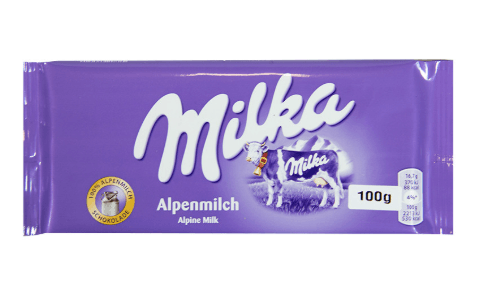 Barra de Chocolate Milka Alpine - 100g