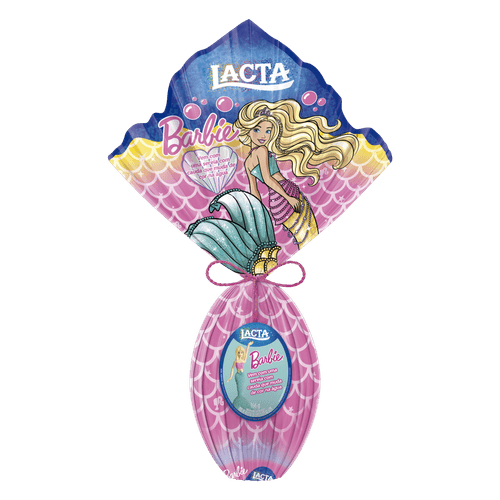 Ovo Páscoa Lacta Barbie com Brinde - 166g