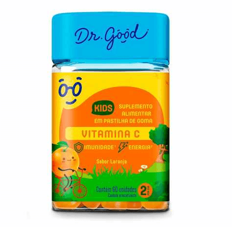 Dr.Good Vitamina C Kids com 60 Unidades - Fini
