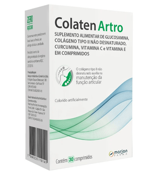 Colaten Artro com 30 Comprimidos - Marjan