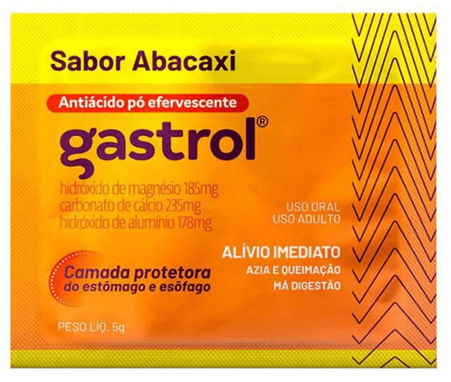 Gastrol Abacaxi Pó Efervescente 5g EMS 1 Sachê