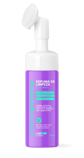 Espuma de Limpeza Facial Labotrat Poderoso Glow Up - 130ml