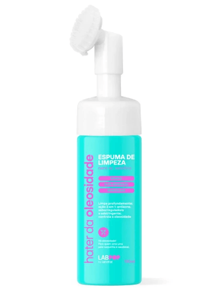 Espuma de Limpeza Facial Labotrat Hater da Oleosidade - 130ml