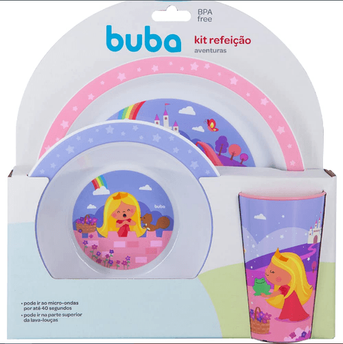 KIT REFEICAO AVENTURAS PRINCESA