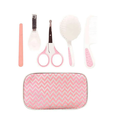 KIT CUIDADOS COM ESTOJO ROSA