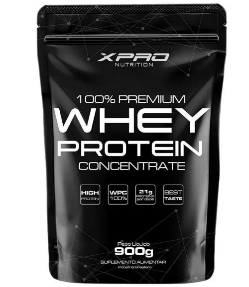 Whey Protein Protein 100% Chocolate Refil - 900g