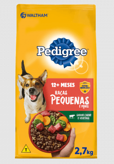 Ração Pedigree Adulto Raças Pequenas - 2,7kg