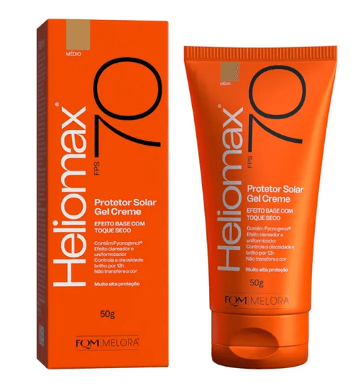 Protetor Solar Corporal Gel Creme FPS 70 Heliomax Pele mista - 50g
