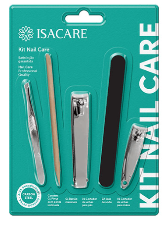 Kit Manicure e Pedicure - Isacare
