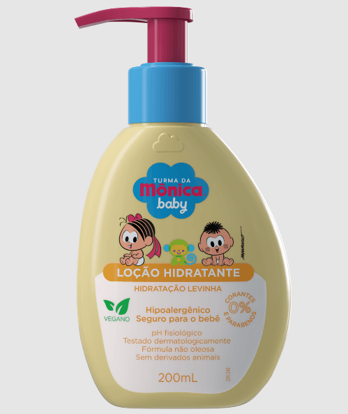 Loção Hidratante Turma da Mônica Baby - 200ml