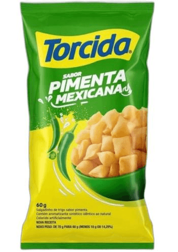 Salgadinho Torcida Pimenta Mexicana - 60g