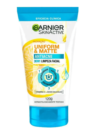 Gel Garnier Antiacne 3 em 1 - 120g