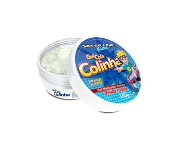 Gel Cola Infantil Colinha Silver Line Kids - 150g