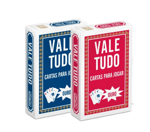 Baralho Cartas Copag Vale Tudo Ouro