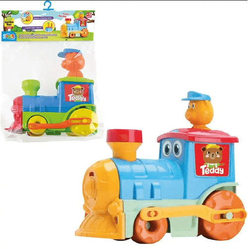 Brinq Teddys Train Solapa Samba Toys