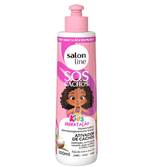 Ativador de Cachos SOS Kids Hidratação - Salon Line 300ml