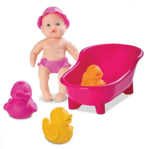 Boneca Bebê Mania - Banho