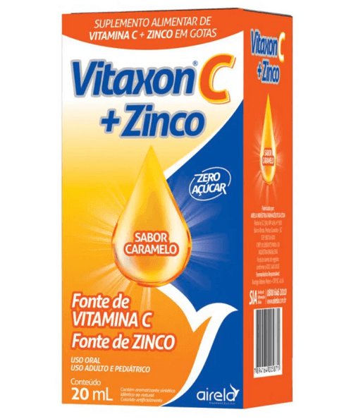 Vitaxon C + Zinco Airela com 20ml - Airela