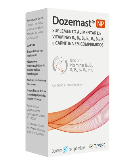 Dozemast NP com 30 Comprimidos - Marjan