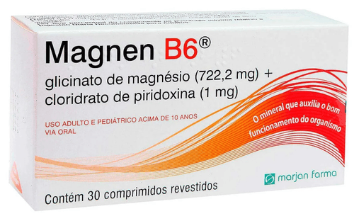 Magnen B6 Suplemento Vitamínico Marjan 30 Comprimidos