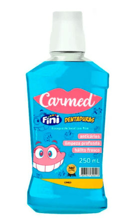 Enxaguante Bucal Carmed Dentadura - 250ml