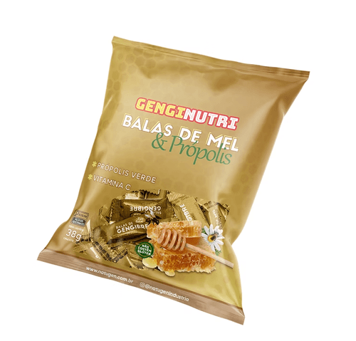 Bala de Mel e Própolis Genginutri - 38g