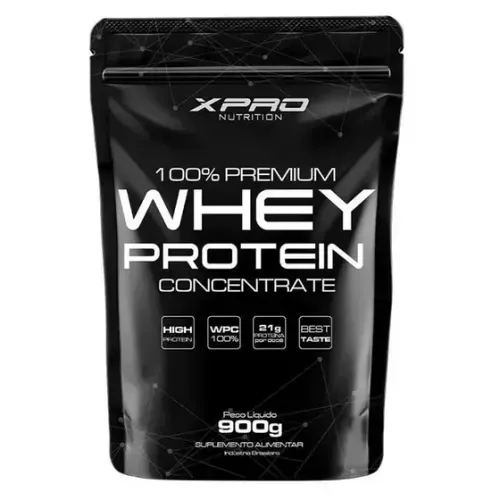 Whey Protein 100% Baunilha Refil - 900g