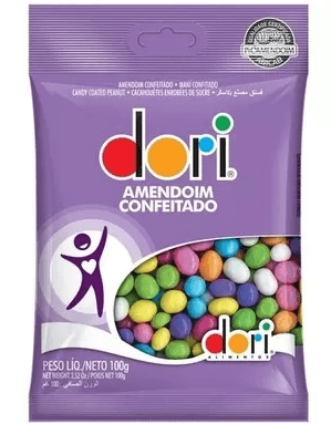 Amendoim Colorido Dori Confeitado - 100g