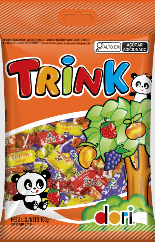 Bala Trink Frutas - 100g