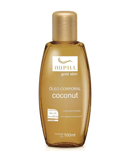 Óleo Corporal Nupill com Coco e Macadâmia 100ml