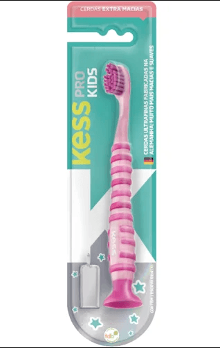 Escova dt kess pro 2067 kids c/ ventosa